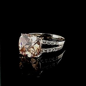 Ladies Classic Blush Cocktail Ring